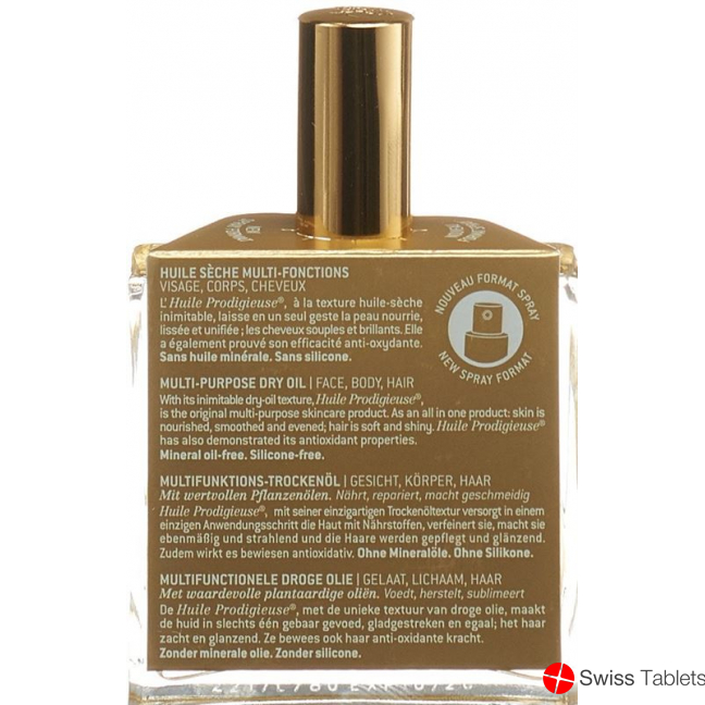 Nuxe Huile Prodigieuse Vis/corps/che 50ml buy online