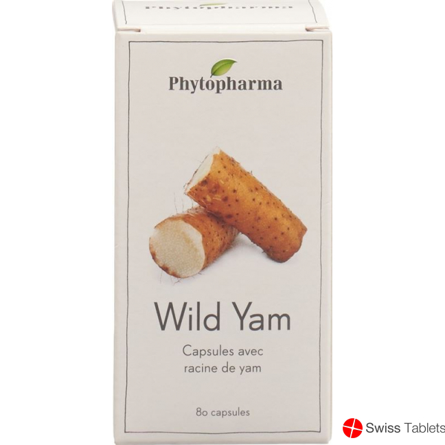 Phytopharma Wild Yam Kapseln 400mg 80 Stück buy online