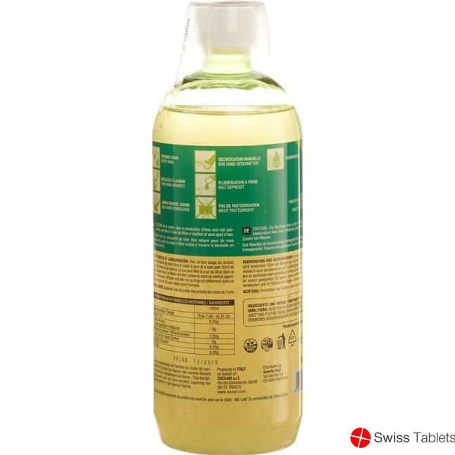 Zuccari Aloe Vera Saft Rein 1L buy online