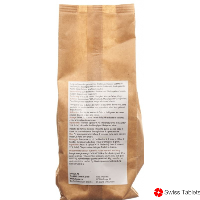 Morga Maranta-Tapioka Stärkemehl Bio Beutel 150g buy online