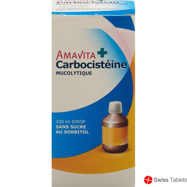 Amavita Carbocistein 750mg/15ml (neu) Flasche 200ml buy online