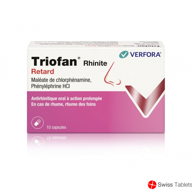 Triofan Rhinitis Retard Kapseln 10 Stück buy online