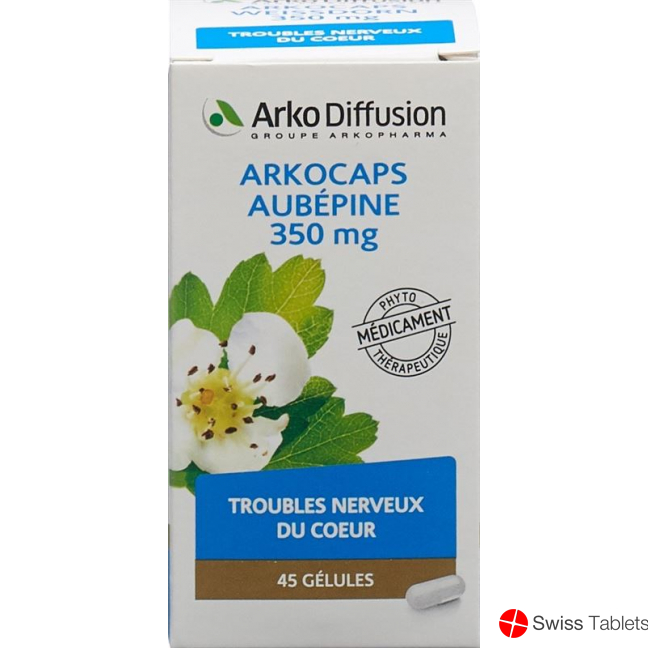 Arkocaps Weissdorn Kapseln 350mg 45 Stück buy online