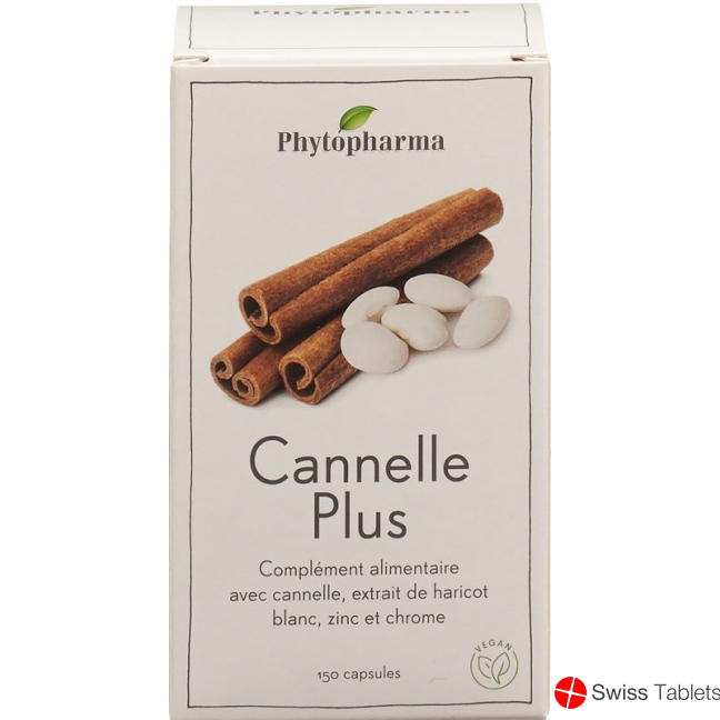 Phytopharma Zimt Plus Kapseln Dose 150 Stück buy online