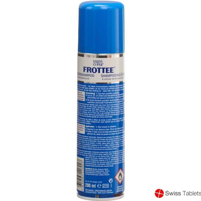 Smiss O Par Frottee Trockenshampoo Dose 200ml buy online