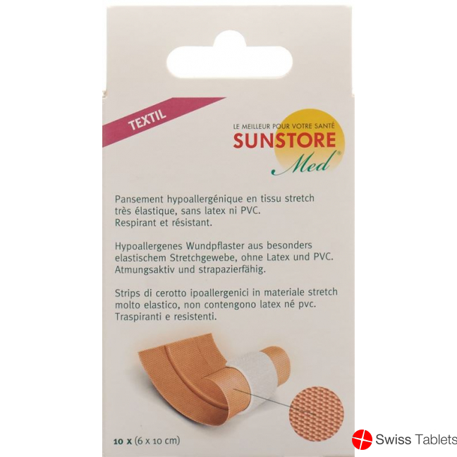 Sunstore Med Textil-Pflaster Zuschneiden 10 Stück buy online