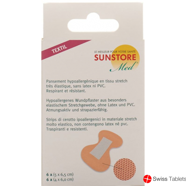 Sunstore Med Textil-Pflaster Fingerspitzen 12 Stück buy online