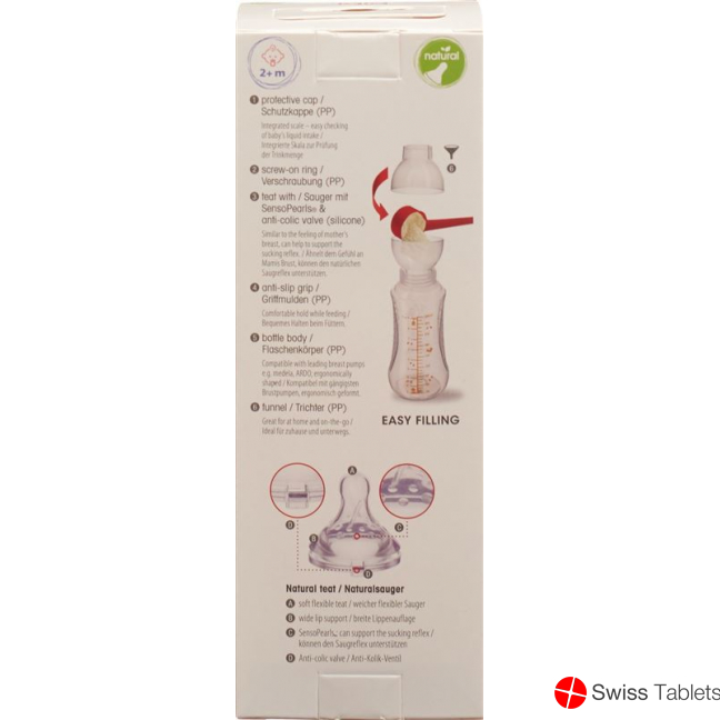 Bibi Flasche Natural Happiness 260ml 2+ Play buy online
