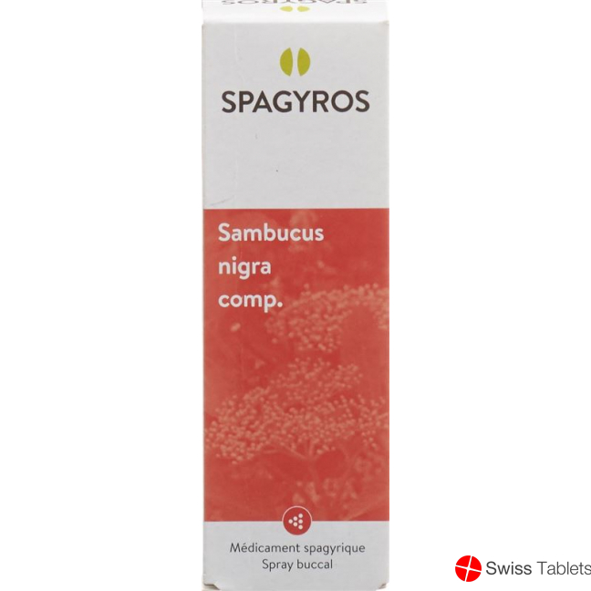 Spagyros Spagyr Comp Sambucus Nigra Comp Spray 50ml buy online