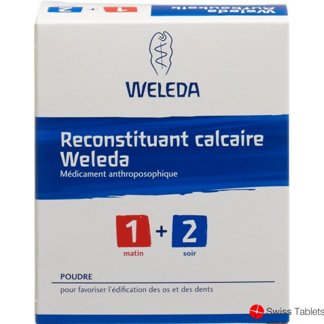 Weleda Aufbaukalk 1+2 Pulver 2 Glas 45g buy online