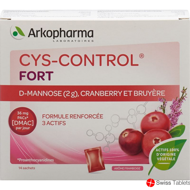 Cys-control Forte D-mannose 2g Beutel 14 Stück buy online