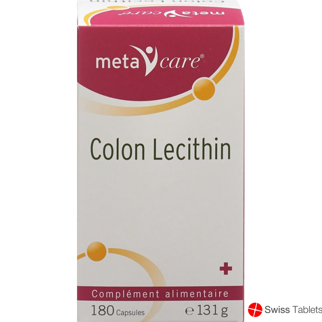Meta Care Colon Lecithin Kapseln (neu) 180 Stück buy online
