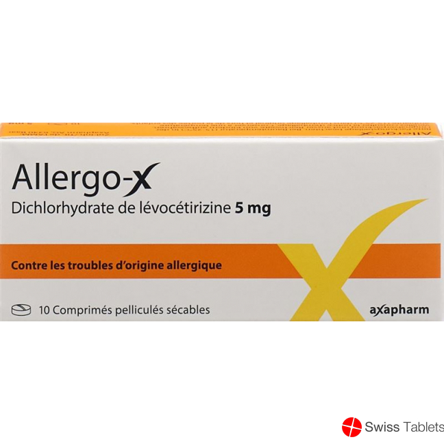 Allergo-x Filmtabletten 5mg 10 Stück buy online