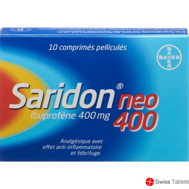 Saridon Neo Filmtabletten 400mg 10 Stück buy online