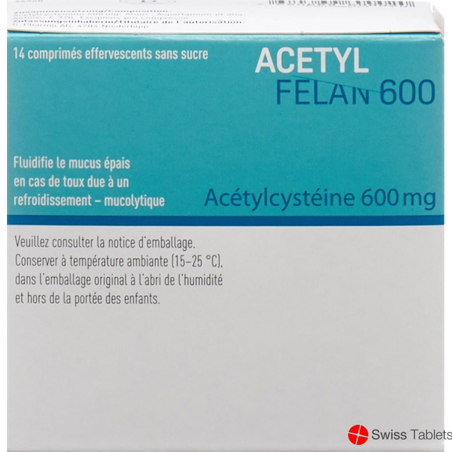 Acetylfelan Brausetabletten 600mg Dose 14 Stück buy online