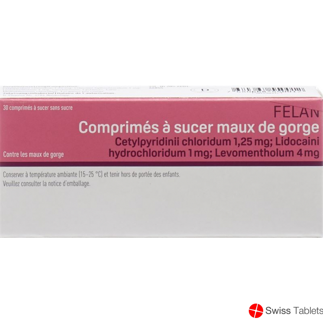 Felan Halsweh Lutschtabletten 30 Stück buy online