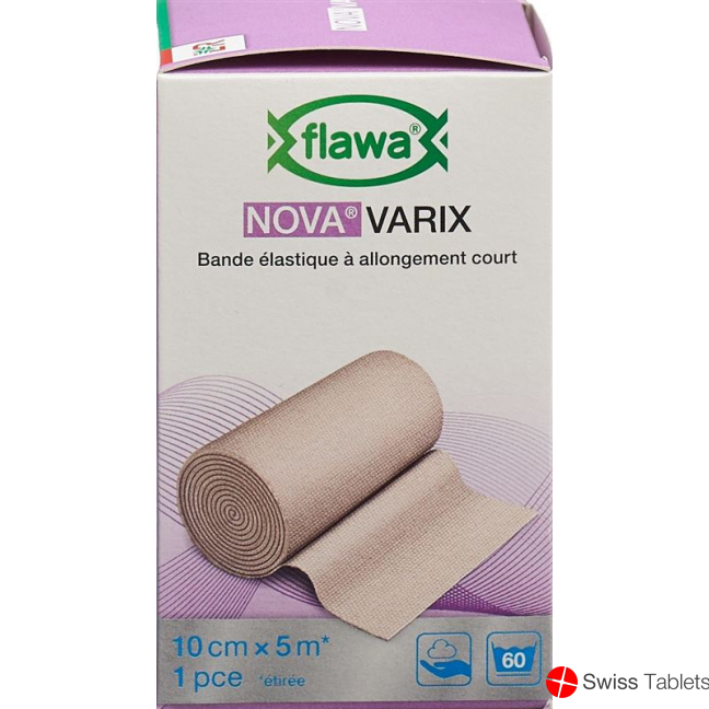 Flawa Nova Varix short stretch bandage 10cmx5m buy online