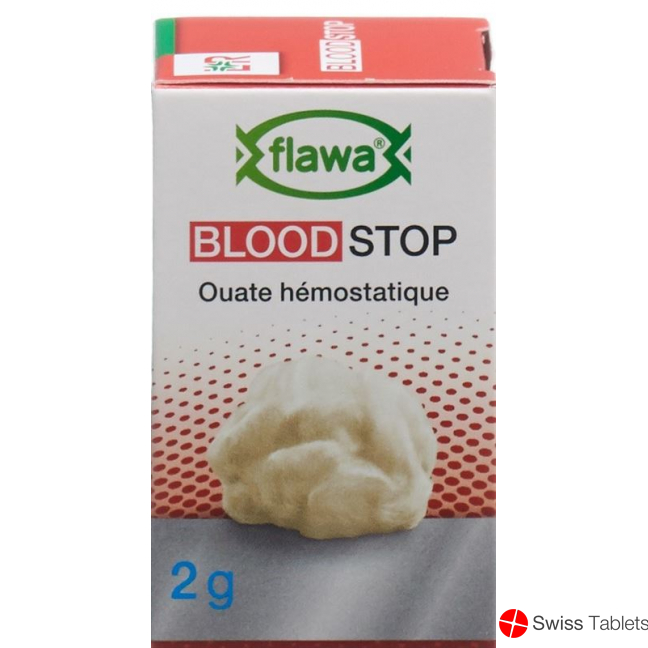 Flawa Hemostatic Cotton Wool Sterilized Glass 2g buy online