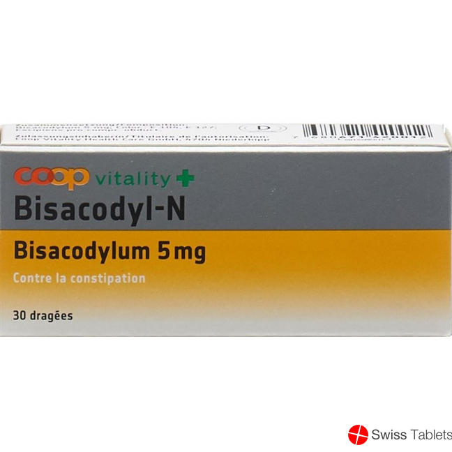 Coop Vitality Bisacodyl-n Dragees 5mg 30 Stück buy online
