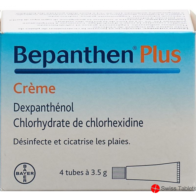 Bepanthen Plus Creme 5% 4 Tube 3.5g buy online
