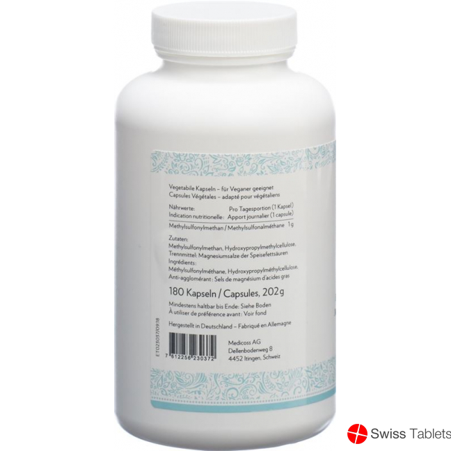 Bonneville Msm Kapseln 1000mg Dose 180 Stück buy online