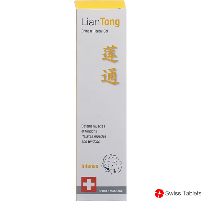 Liantong Chinese Herbal Gel Intense Dispenser 75ml buy online