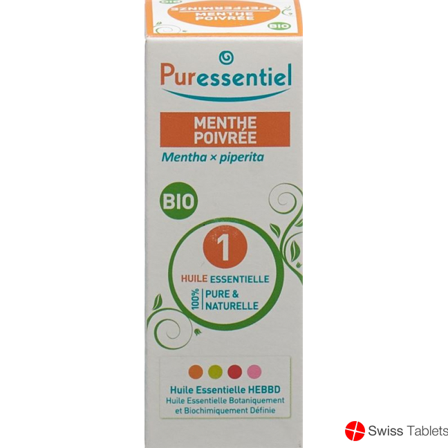 Puressentiel Pepper Mint Organic Essential Oil 30ml buy online