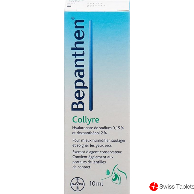 Bepanthen Augentropfen (neu) Flasche 10ml buy online