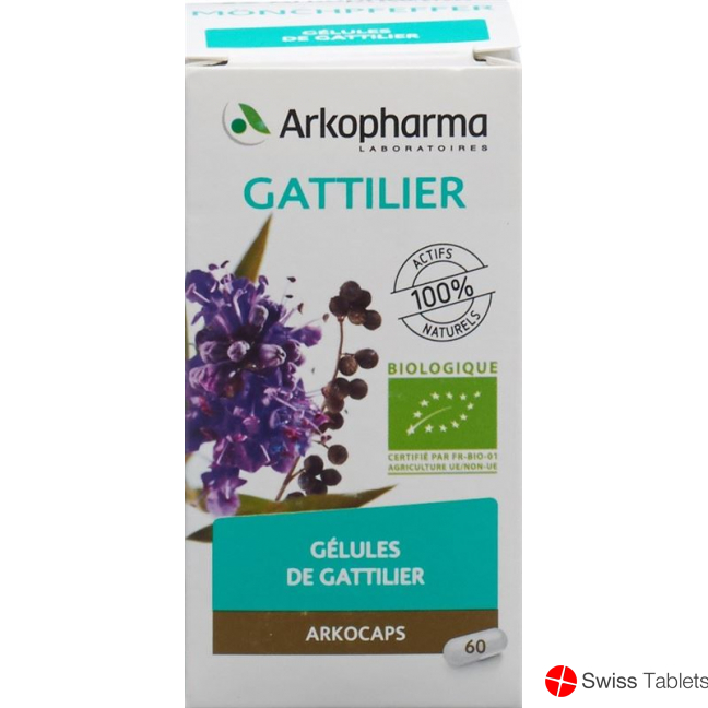 Arkocaps Moenchpfeffer Kapseln Bio Dose 60 Stück buy online