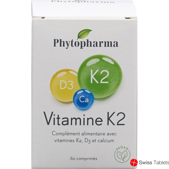 Phytopharma Vitamin K2 Tabletten Dose 60 Stück buy online