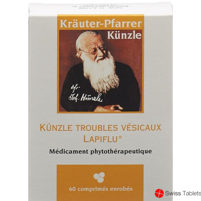 Künzle Blasenbeschwerden Lapiflu Filmtabletten 60 Stück buy online