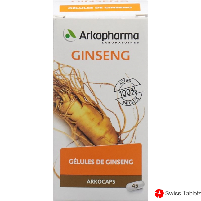 Arkocaps Ginseng Kapseln Dose 45 Stück buy online