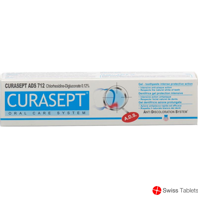 Curasept Ads 712 Toothpaste Tube 75ml buy online