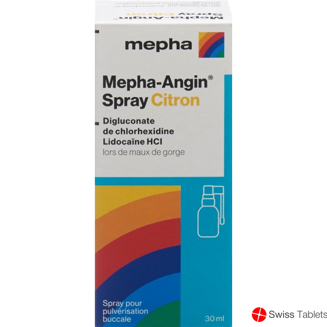 Mepha-angin Spray Citron Flasche 30ml buy online