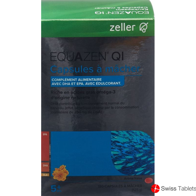 Equazen IQ Strawberry Flavor 180 chewing capsules