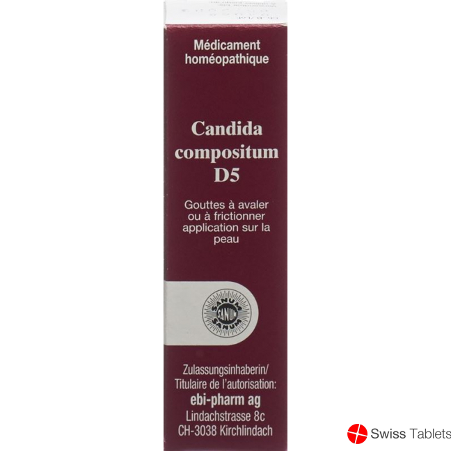 Sanum Candida compositum drops D 5 Fl 10 ml