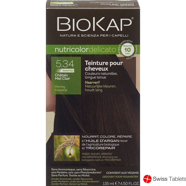 Biokap Nutricolor Delicato Rapid Honigka Br 135ml buy online
