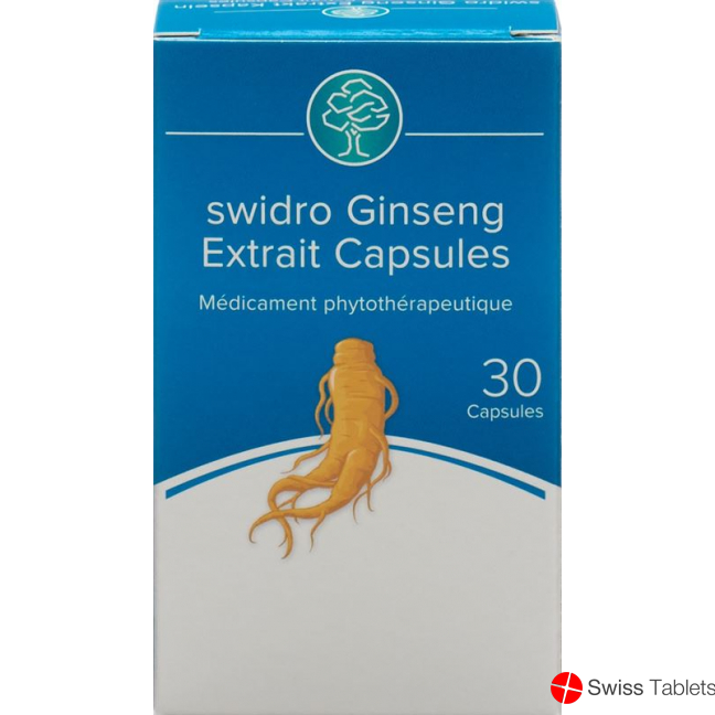 Swidro Ginseng Extrakt Kapseln 30 Stück buy online