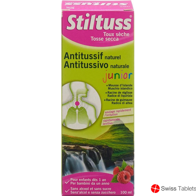 Stiltuss sciroppo soppressivo della tosse a base di erbe junior 100ml buy online