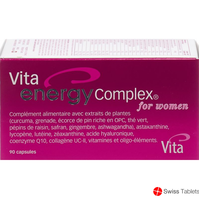 Vita Energy Complex For Women Kapseln Glas 90 Stück buy online