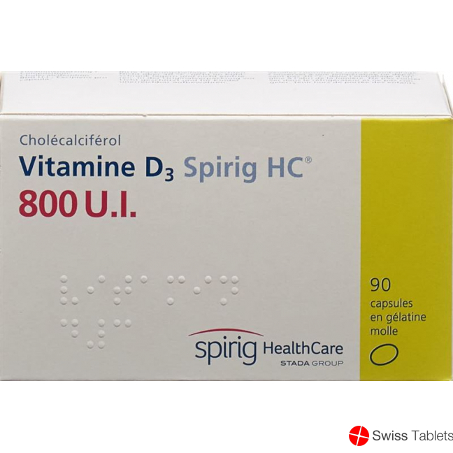 Vitamin D3 Spirig HC Kapseln 800 Ie 90 Stück buy online