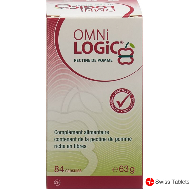 Omni-logic Apfelpektin Kapseln Dose 84 Stück buy online