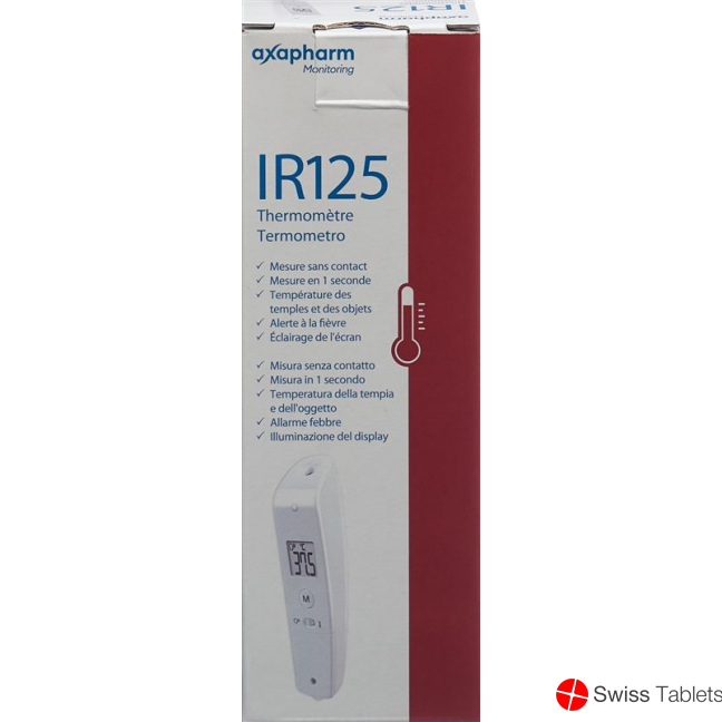 Axapharm monitoring thermometer Ir125 buy online