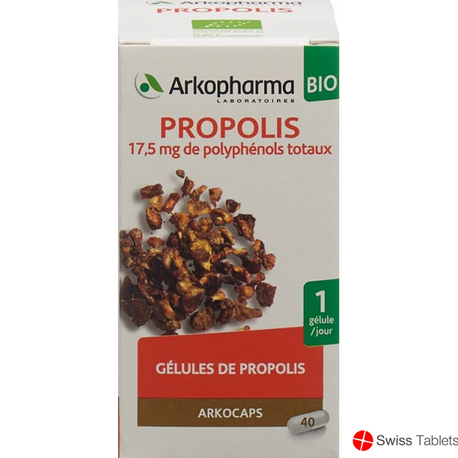 Arkocaps Propolis Kapseln Bio Dose 40 Stück buy online