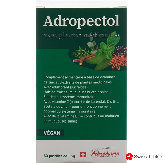 Adropectol Plants Pastillen 60 Stück buy online