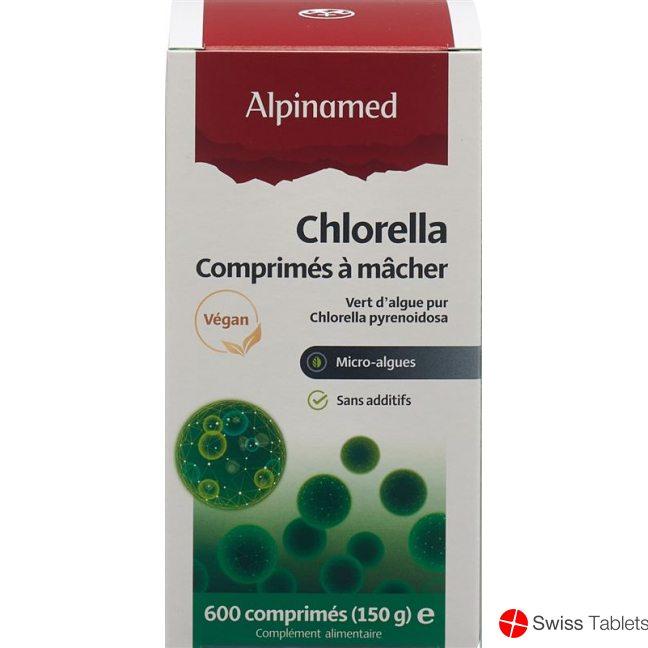 Alpinamed Chlorella Tablets 250mg Tin 600 pieces buy online
