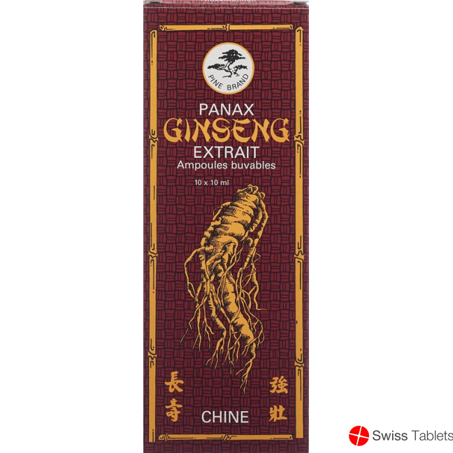 Panax Ginseng Lösung Trinkampullen 10 Stück buy online