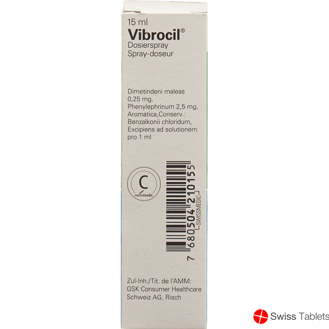 Vibrocil Microdoseur 15ml buy online