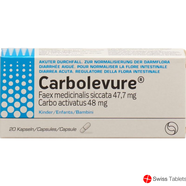 Carbolevure 20 Kapseln für Kinder buy online