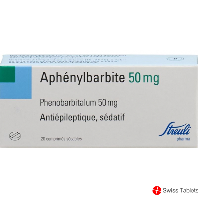 Aphenylbarbit Streuli Tabletten 50mg 20 Stück buy online